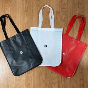 ❤️ 3 Large Brand New Lululemon Tote Bags